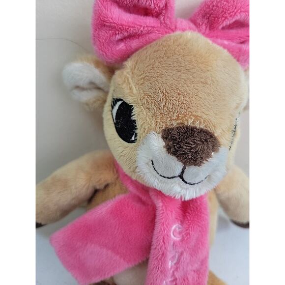 Dan Dee Clarice Rudolph The Red Nosed Reindeer Squeak Plush Stuffed Toy 13" - Picture 4 of 10